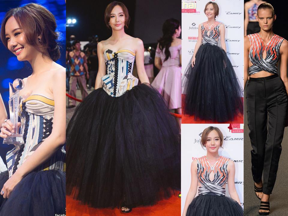 รวมแฟชั่นดาราไทย บนพรมแดงงานประกาศรางวัล คมชัดลึก อวอร์ด ครั้งที่12