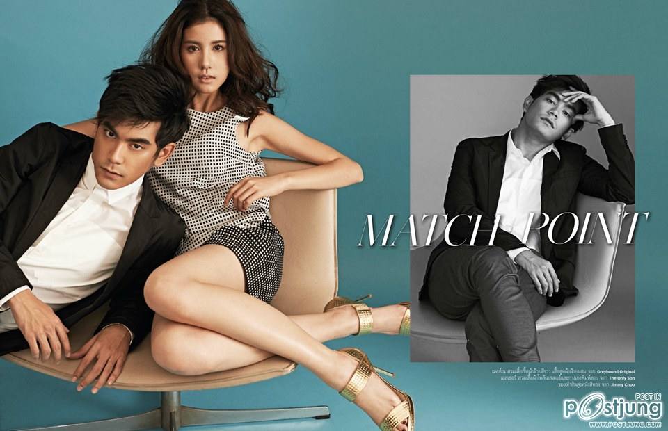 ฌอห์ณ จินดาโชติ & เอสเธอร์ สุปรีย์ลีลา @ กุลสตรี vol.44 no.1064 May 2015