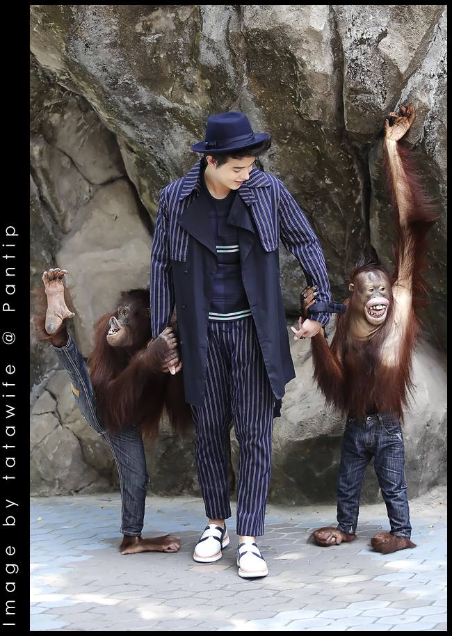เจมส์จิ ลิงน้อยน่ารัก !!