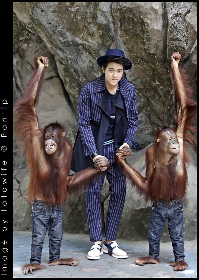 เจมส์จิ ลิงน้อยน่ารัก !!