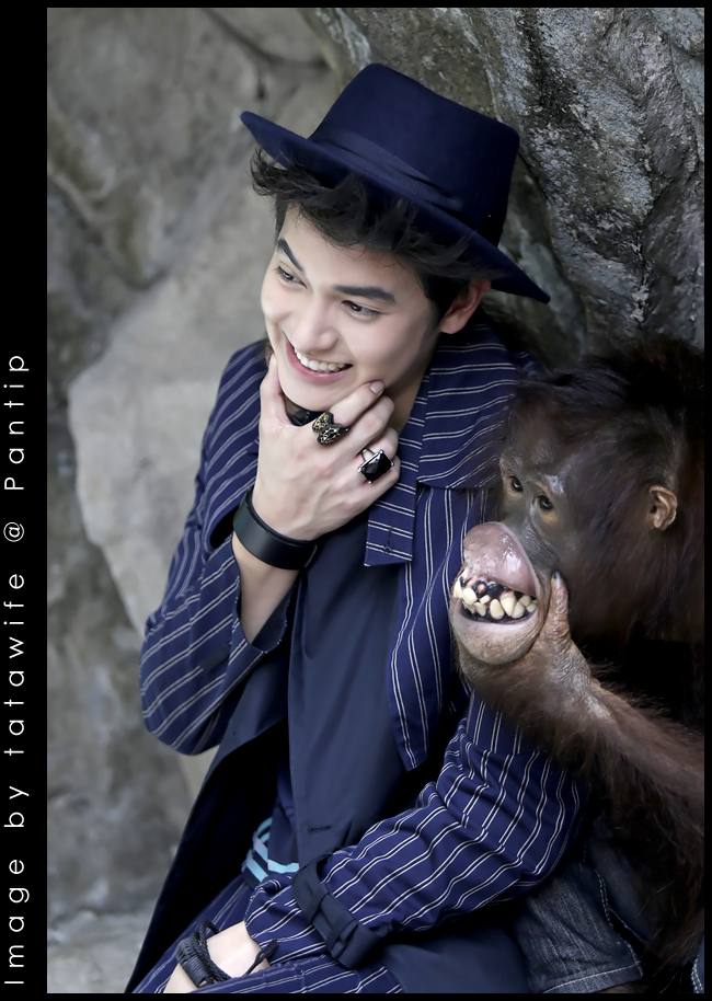 เจมส์จิ ลิงน้อยน่ารัก !!