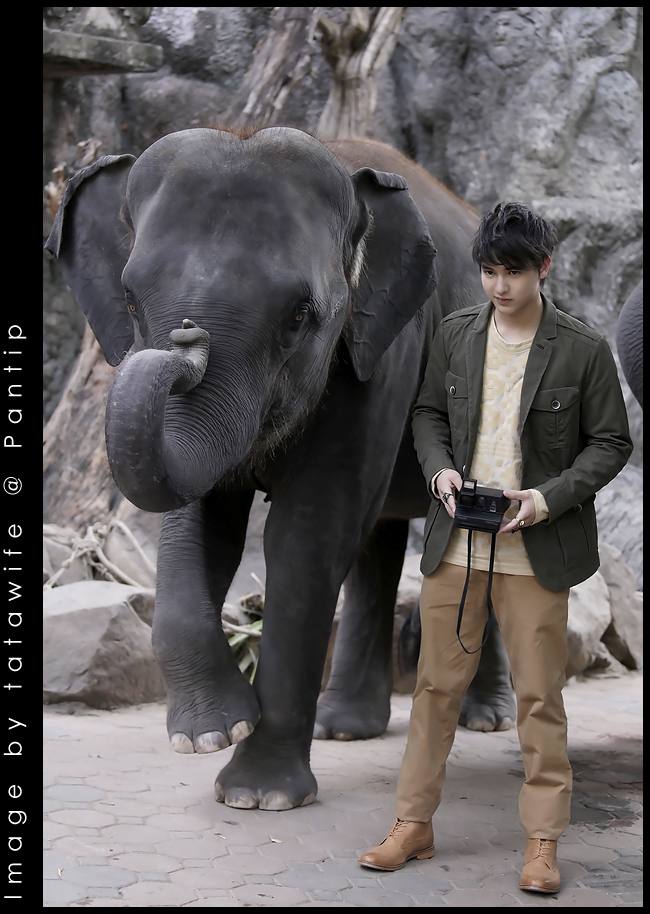 เจมส์จิ ลิงน้อยน่ารัก !!