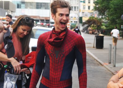 Andrew Garfield สไปเดอร์แมน รอยยิ้มใจละลาย