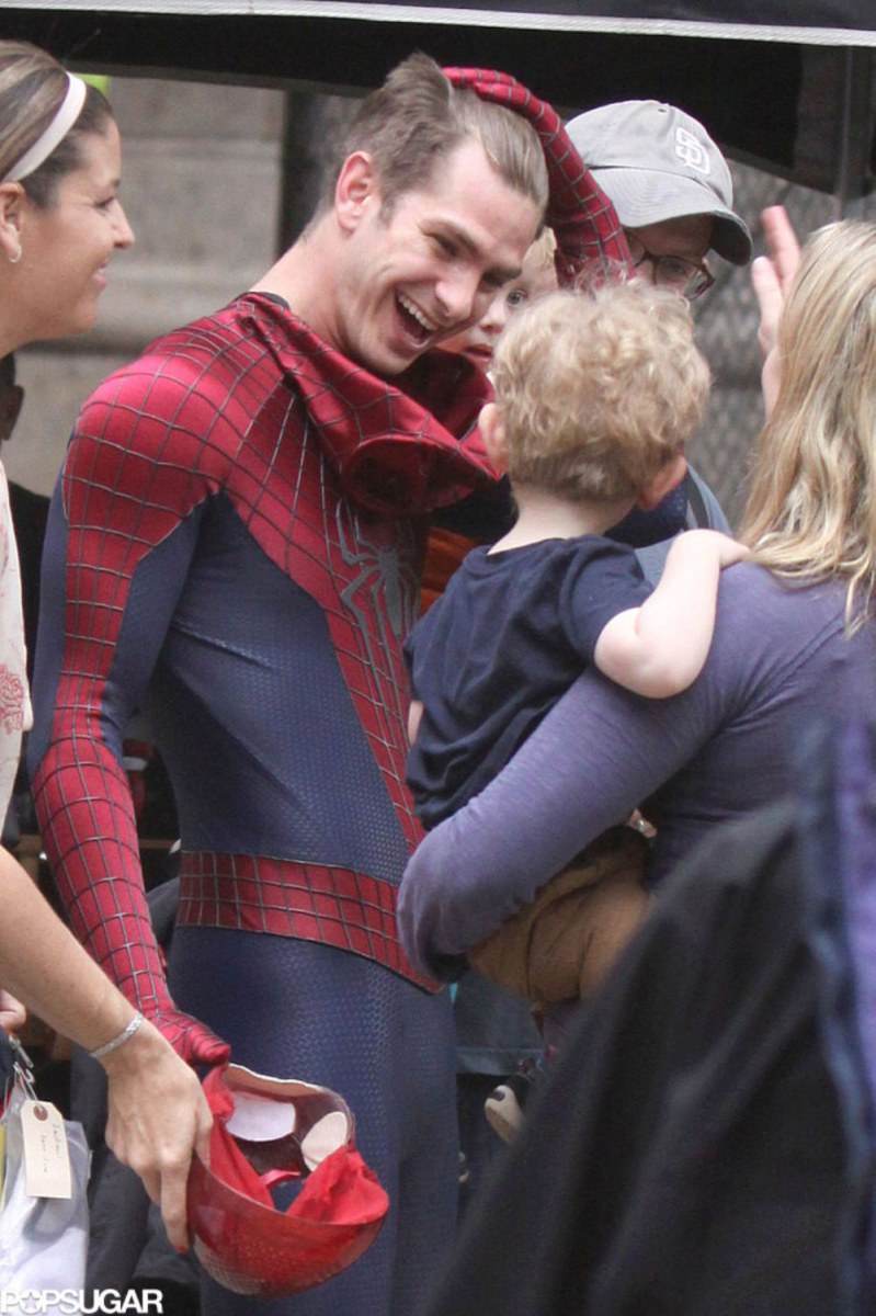 Andrew Garfield สไปเดอร์แมน รอยยิ้มใจละลาย