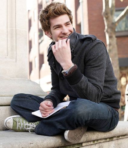 Andrew Garfield สไปเดอร์แมน รอยยิ้มใจละลาย