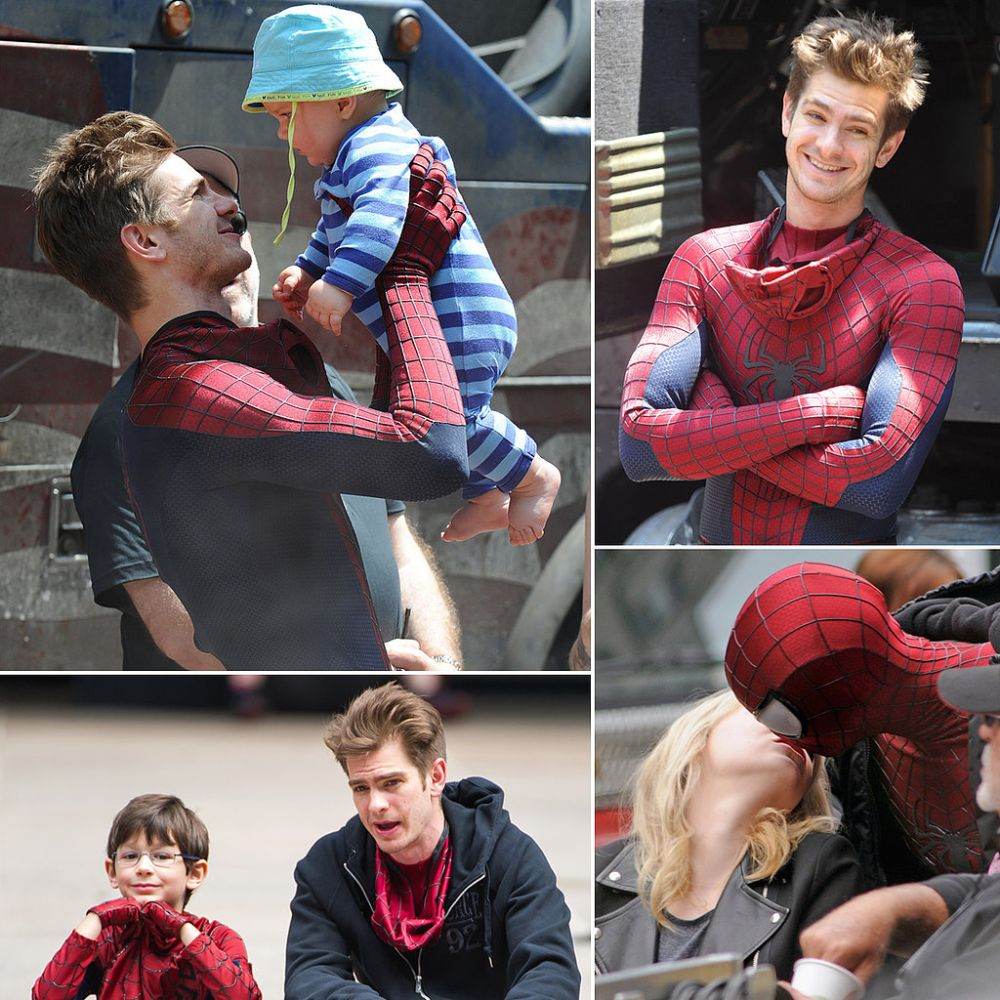Andrew Garfield สไปเดอร์แมน รอยยิ้มใจละลาย