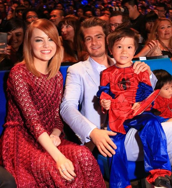 Andrew Garfield สไปเดอร์แมน รอยยิ้มใจละลาย
