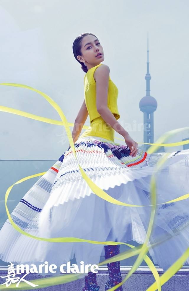 AngelaBaby @ Marie claire China June 2015