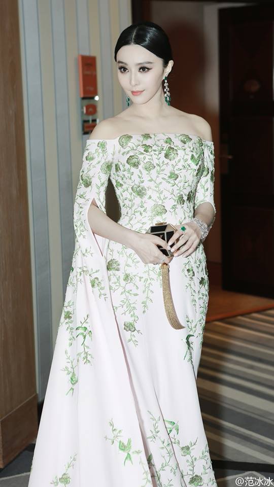 Fan Bing Bing  สวยสง่าดุจนางพญา บนพรมแดงเมืองคานส์ Cannes film festival 2015