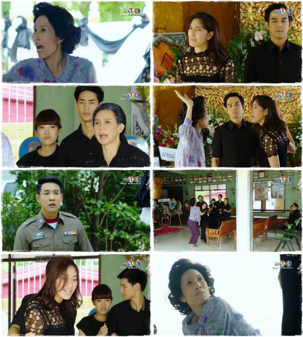 อุไร ปะทะ ป้าแย้ม ในงานศพอัมพร #GIF #สุดแค้นแสนรัก