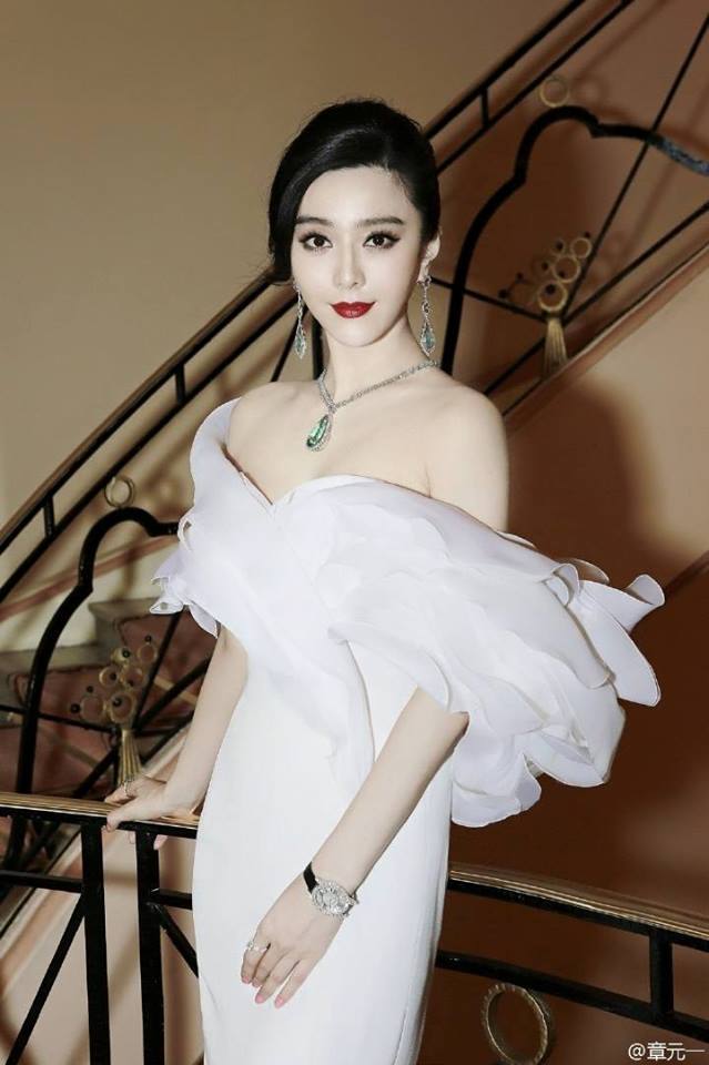 Fan Bing Bing สวยสง่า เลอค่า นางพญา @Troph&eacute;e Chopard Cannes 2015