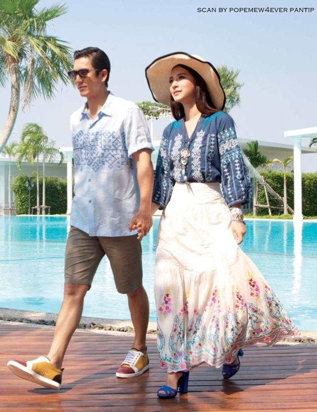 ติ๊ก-เจษฎาภรณ์ & มิว-นิษฐา @ HONEYMOON+TRAVEL vol.13 no.156 May 2015