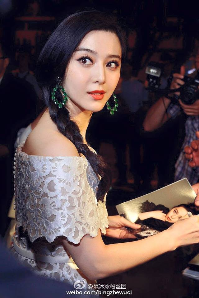 Fan Bing Bing ลุคนี้สวยเบาๆแต่ดูเลอค่ามิเบา @Chopard party On 68th annual Cannes Film Festival