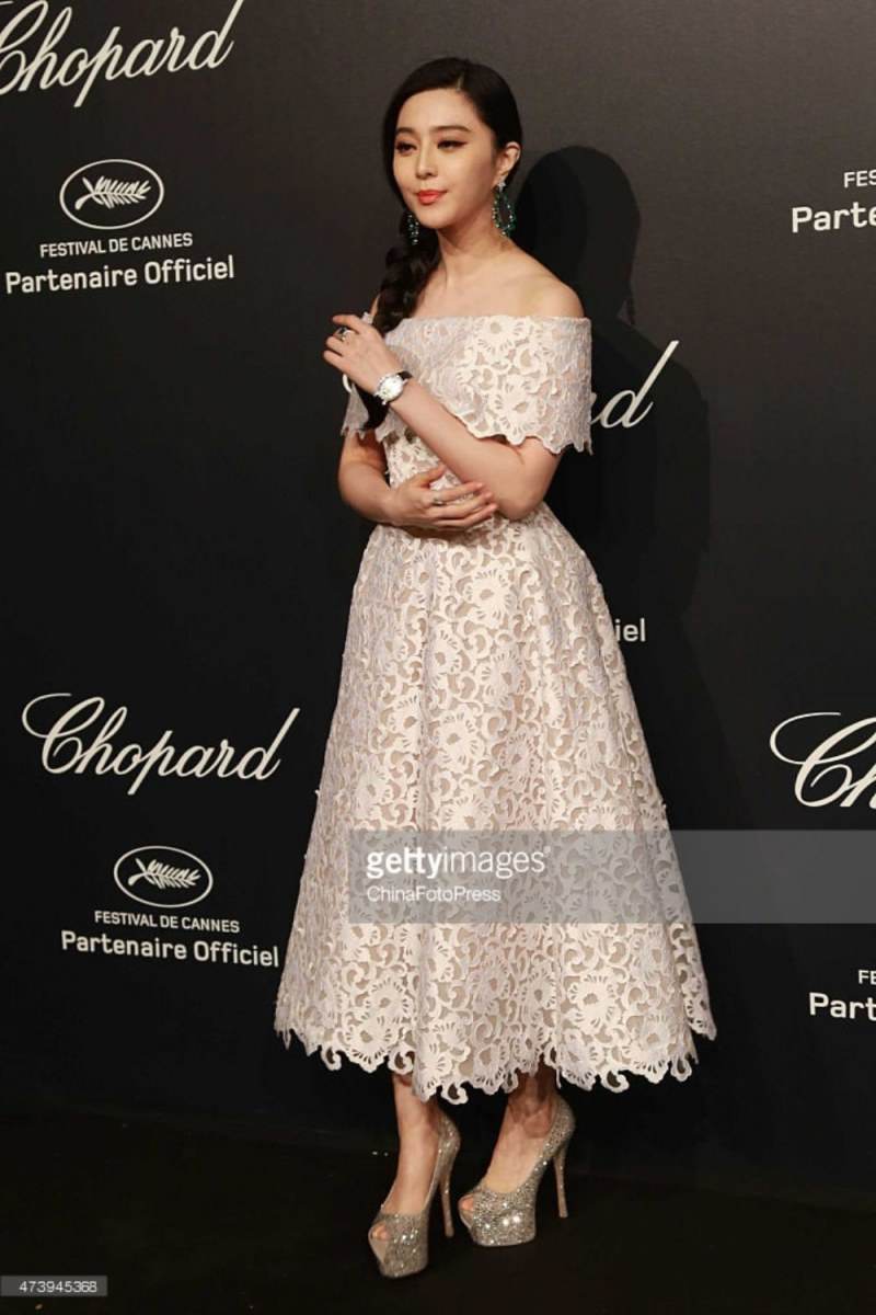 Fan Bing Bing ลุคนี้สวยเบาๆแต่ดูเลอค่ามิเบา @Chopard party On 68th annual Cannes Film Festival