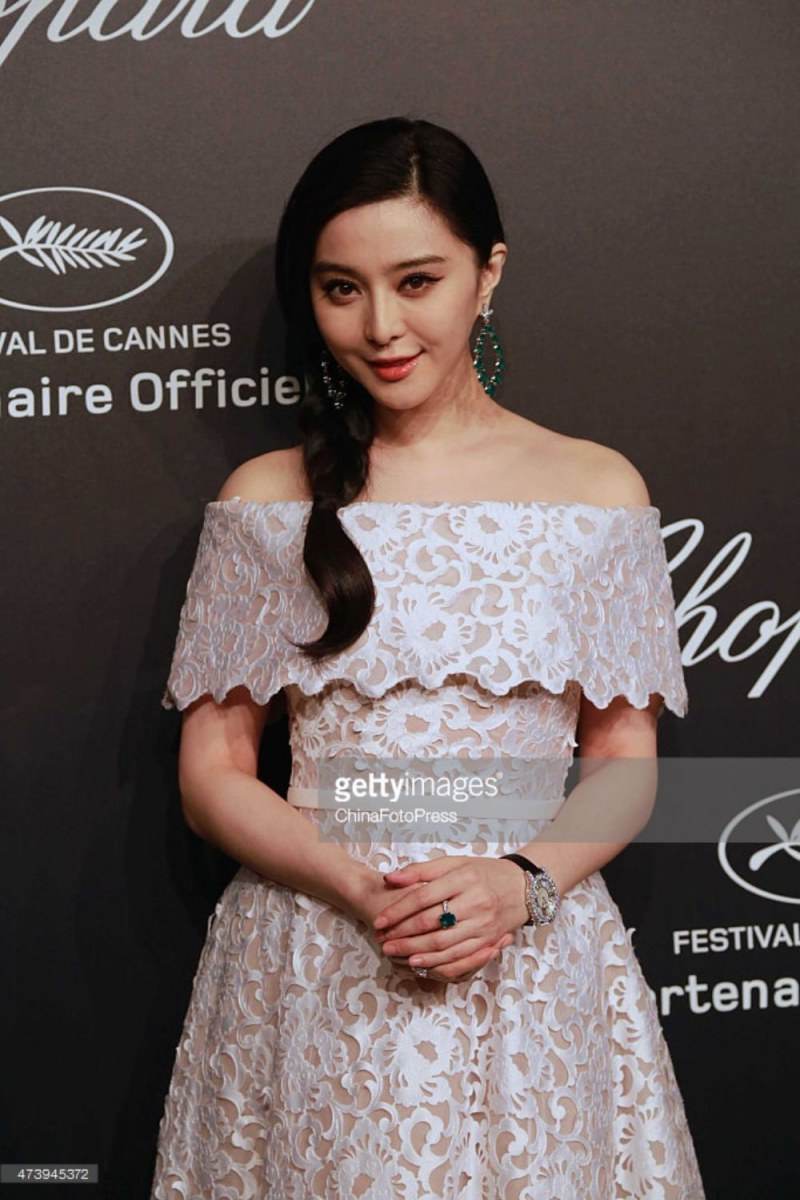 Fan Bing Bing ลุคนี้สวยเบาๆแต่ดูเลอค่ามิเบา @Chopard party On 68th annual Cannes Film Festival