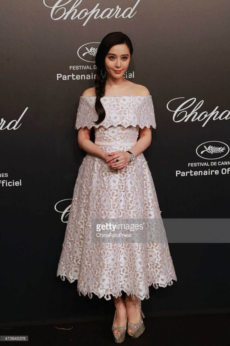 Fan Bing Bing ลุคนี้สวยเบาๆแต่ดูเลอค่ามิเบา @Chopard party On 68th annual Cannes Film Festival
