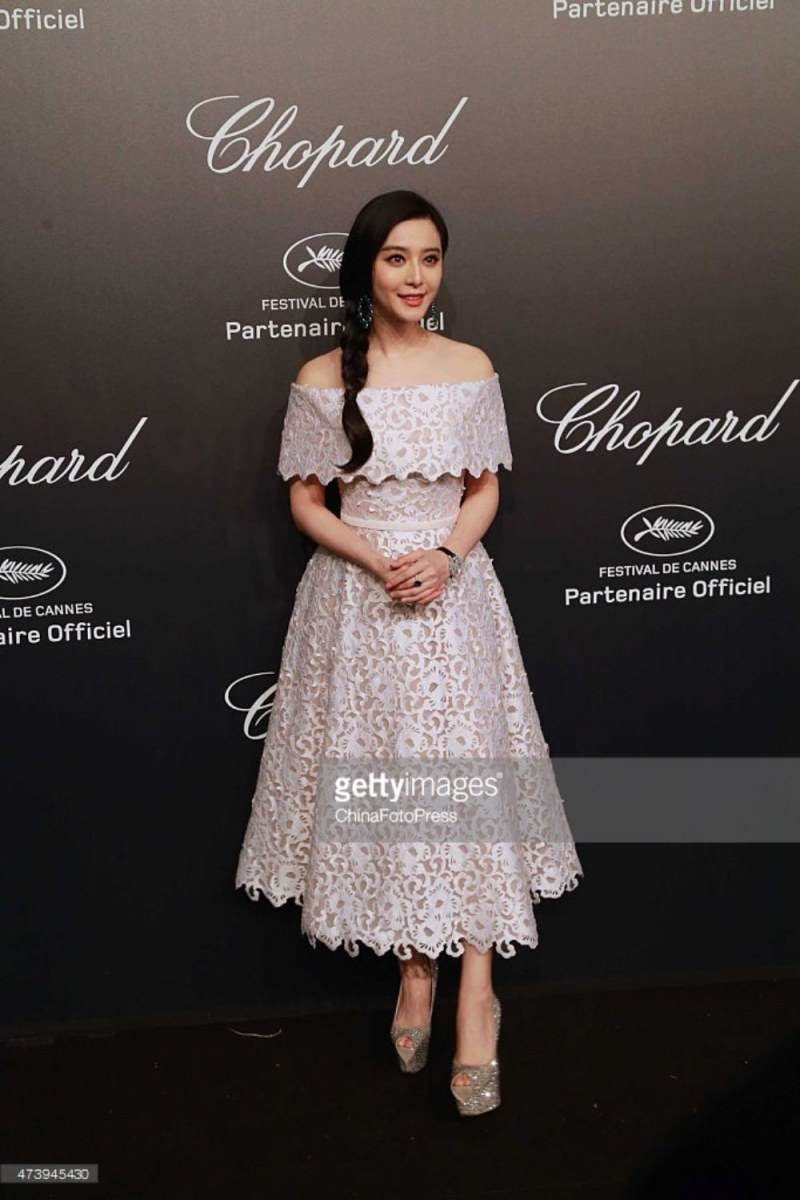Fan Bing Bing ลุคนี้สวยเบาๆแต่ดูเลอค่ามิเบา @Chopard party On 68th annual Cannes Film Festival