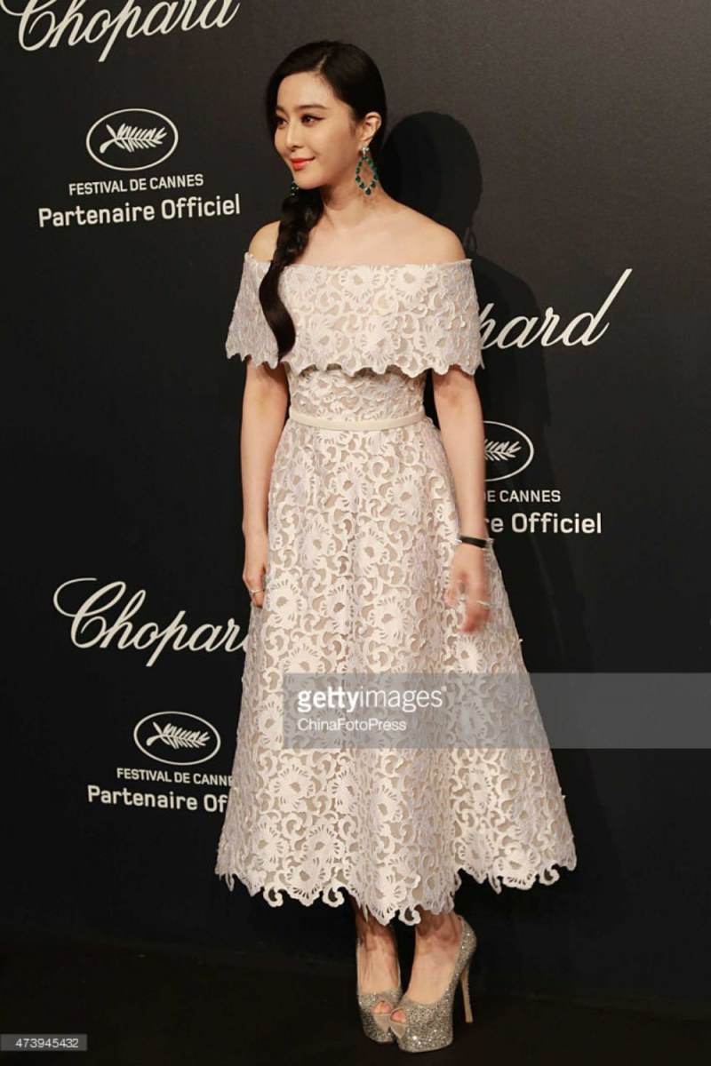 Fan Bing Bing ลุคนี้สวยเบาๆแต่ดูเลอค่ามิเบา @Chopard party On 68th annual Cannes Film Festival
