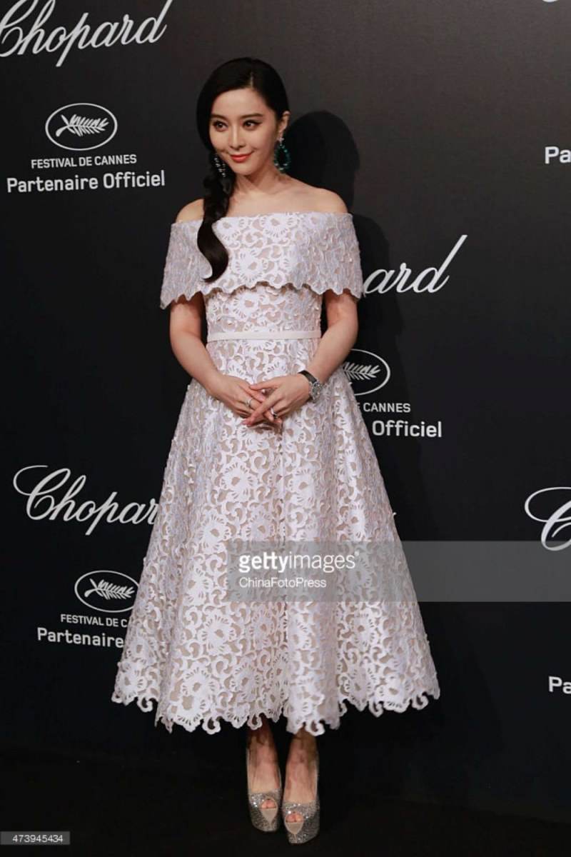 Fan Bing Bing ลุคนี้สวยเบาๆแต่ดูเลอค่ามิเบา @Chopard party On 68th annual Cannes Film Festival