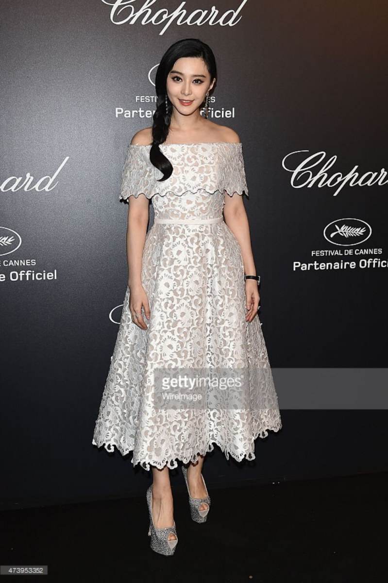 Fan Bing Bing ลุคนี้สวยเบาๆแต่ดูเลอค่ามิเบา @Chopard party On 68th annual Cannes Film Festival