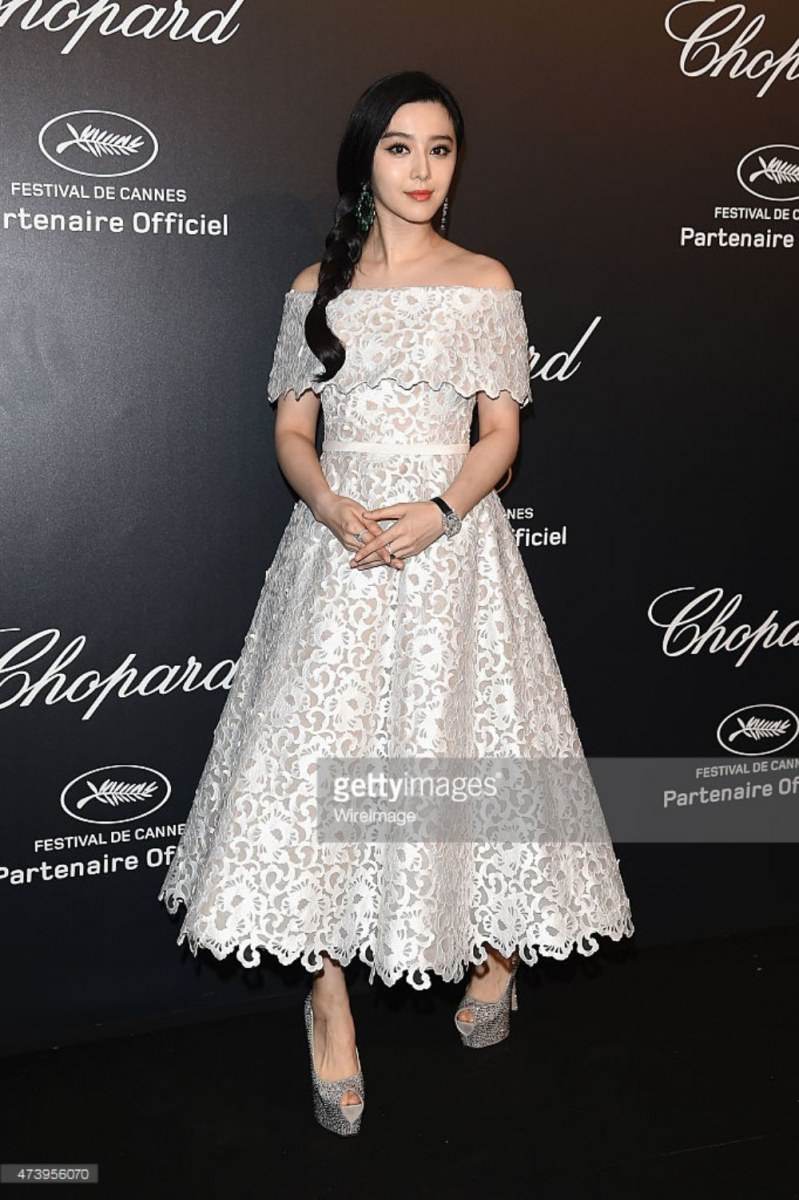 Fan Bing Bing ลุคนี้สวยเบาๆแต่ดูเลอค่ามิเบา @Chopard party On 68th annual Cannes Film Festival