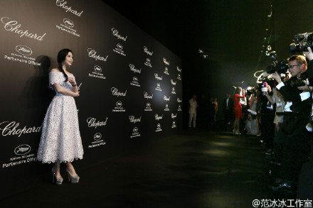 Fan Bing Bing ลุคนี้สวยเบาๆแต่ดูเลอค่ามิเบา @Chopard party On 68th annual Cannes Film Festival