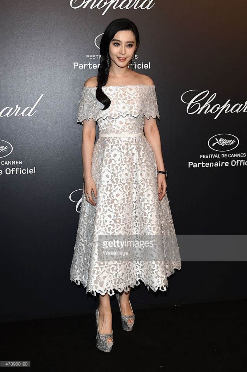Fan Bing Bing ลุคนี้สวยเบาๆแต่ดูเลอค่ามิเบา @Chopard party On 68th annual Cannes Film Festival