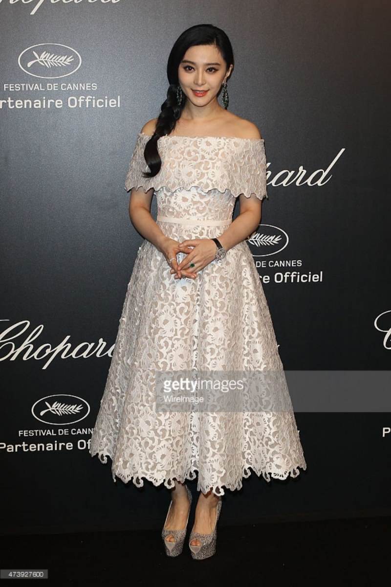 Fan Bing Bing ลุคนี้สวยเบาๆแต่ดูเลอค่ามิเบา @Chopard party On 68th annual Cannes Film Festival