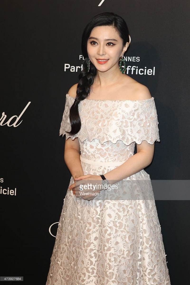 Fan Bing Bing ลุคนี้สวยเบาๆแต่ดูเลอค่ามิเบา @Chopard party On 68th annual Cannes Film Festival