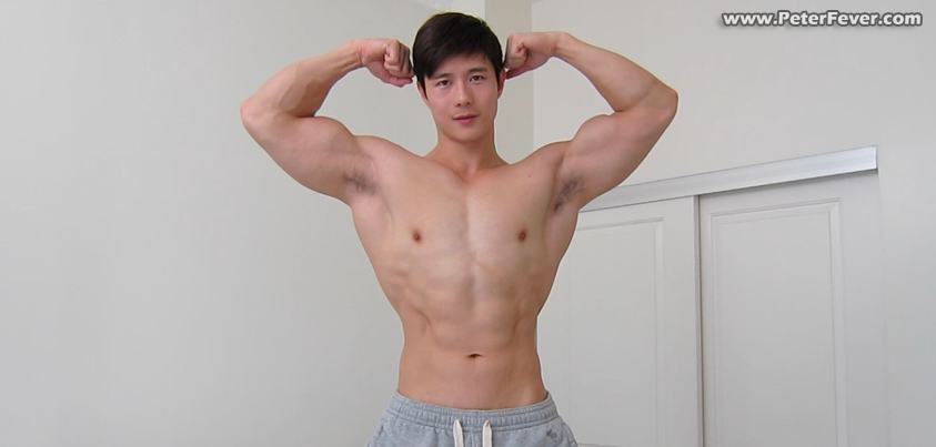 อยากจะเอามือไปช่วยจับ...หนุ่มเอเชียไซด์ม้า No. 42