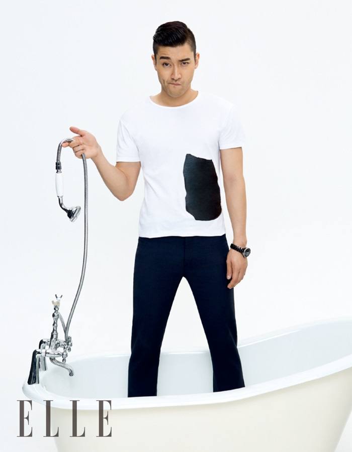 Siwon & Liu Wen @ ELLE China June 2015