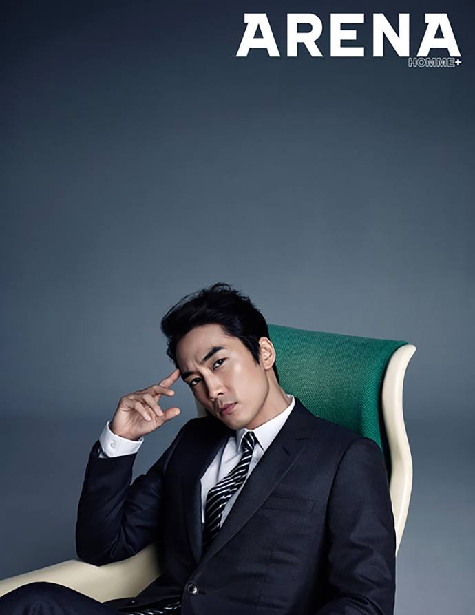 Song Seung Heon @ Arena Homme Korea June 2015