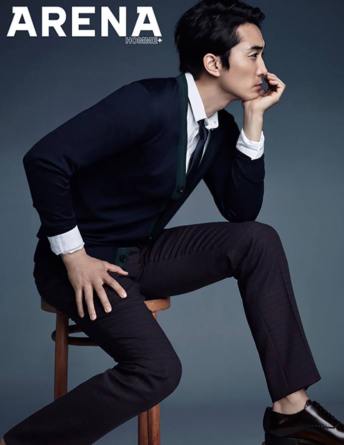 Song Seung Heon @ Arena Homme Korea June 2015