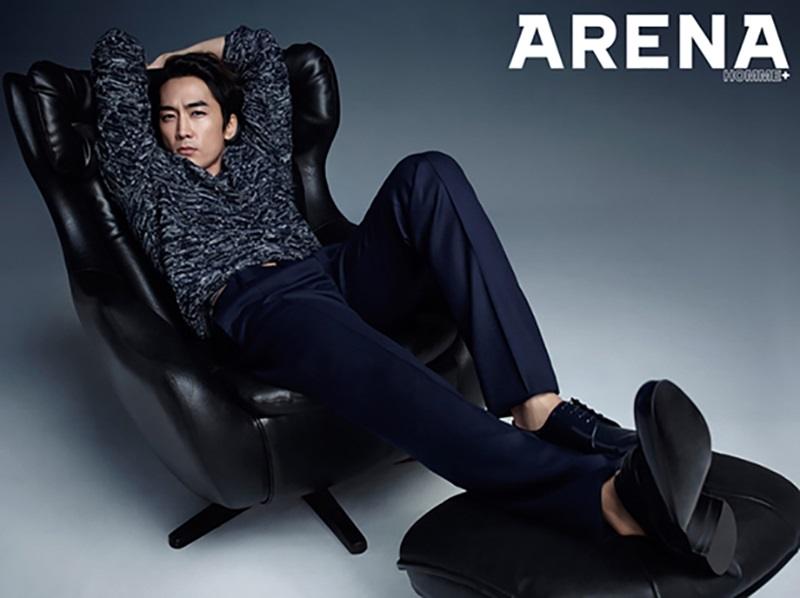 Song Seung Heon @ Arena Homme Korea June 2015