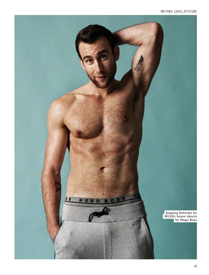 Matthew Lewis @ Attitude UK June 2015