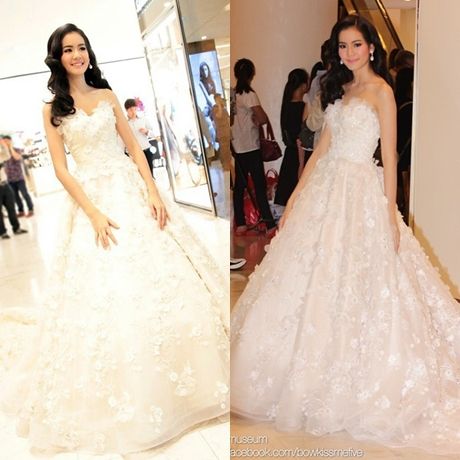 "โบว์ เมลดา" นางเอกสาวหน้าหวานน้องใหม่มาเเรง สวยสง่าสุดๆ ในงานแฟชั่นโชว์ Finale Wedding Studio 2015!!