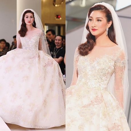 "แพนเค้ก เขมนิจ" ซุปตาร์ดีกรีนางเเบบโลกสวยสมฉายา ในงานแฟชั่นโชว์ Finale Wedding Studio 2015!!