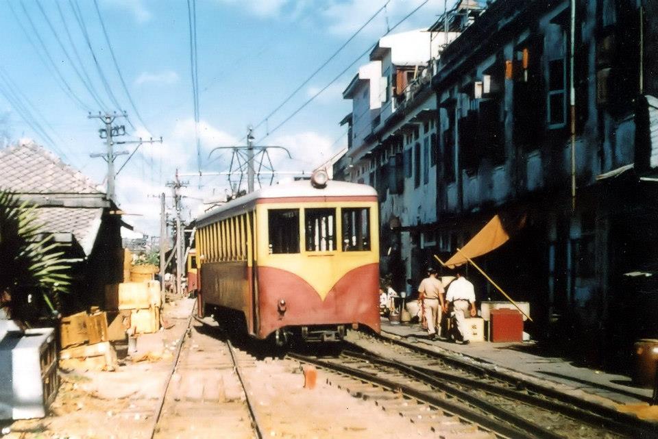 ทางรถไฟสายปากน้ำทางรถไฟสายแรกของไทย