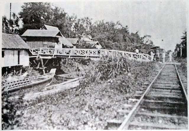 ทางรถไฟสายปากน้ำทางรถไฟสายแรกของไทย