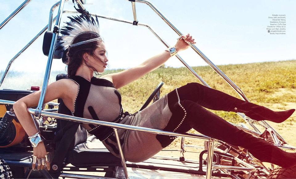 Emilia Clarke @ Harper's Bazaar US June 2015