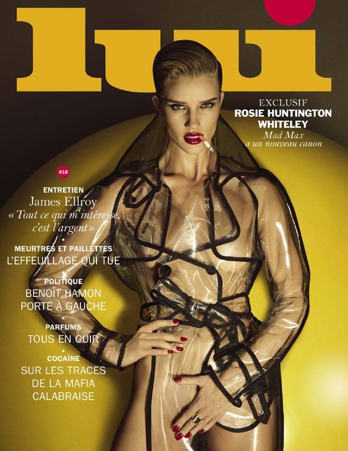 Rosie Huntington Whiteley @ Lui Magazine June 2015