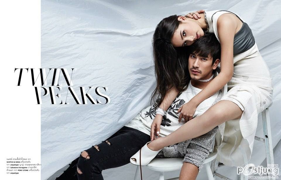 ณเดชน์ คูกิมิยะ & ญาญ่า อุรัสยา @ กุลสตรี vol.45 no.1066 June 2015