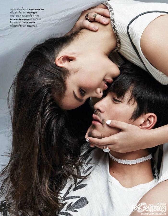 ณเดชน์ คูกิมิยะ & ญาญ่า อุรัสยา @ กุลสตรี vol.45 no.1066 June 2015