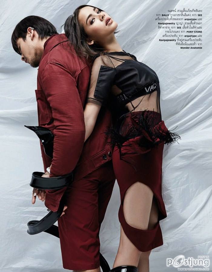 ณเดชน์ คูกิมิยะ & ญาญ่า อุรัสยา @ กุลสตรี vol.45 no.1066 June 2015