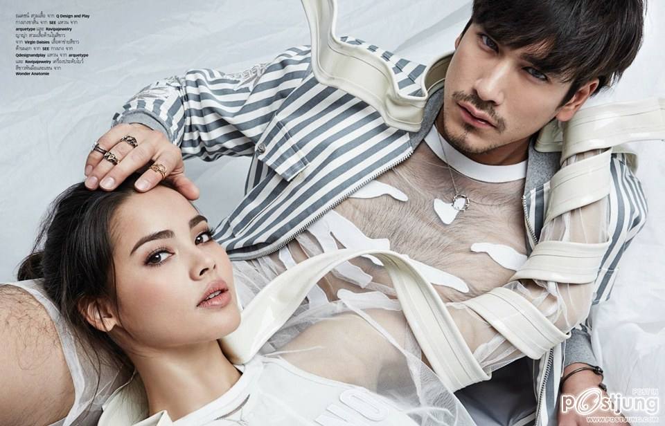 ณเดชน์ คูกิมิยะ & ญาญ่า อุรัสยา @ กุลสตรี vol.45 no.1066 June 2015