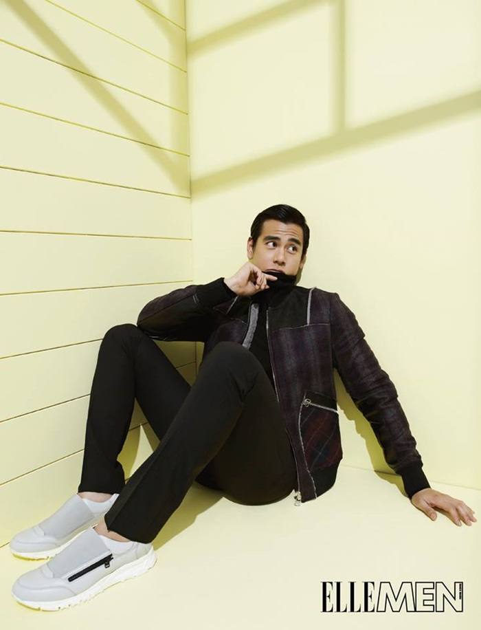 Eddie Peng @ ELLE Men HK June 2015