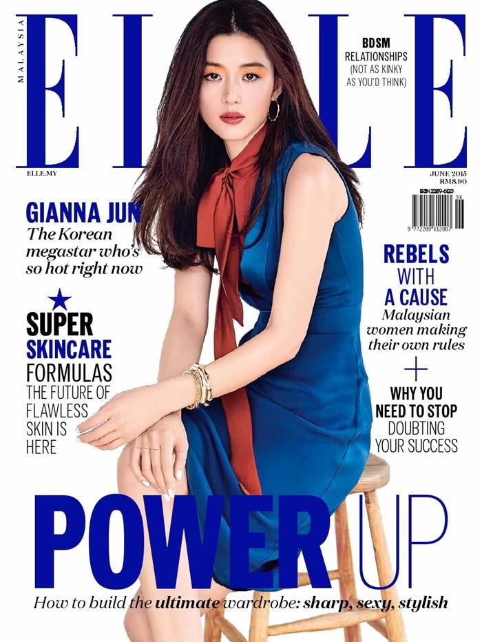 Gianna Jun @ ELLE Malaysia June 2015