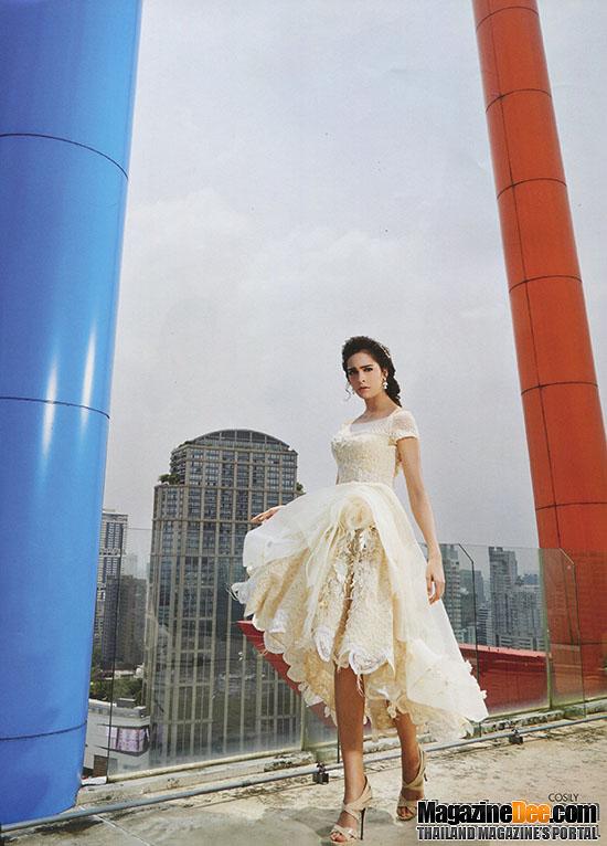 เซฟฟานี่ อาวะนิค ดาวรุ่ง7สี นิตยสาร WEDDING CREATION+HONEYMOON vol. 6 no. 20 April 2015