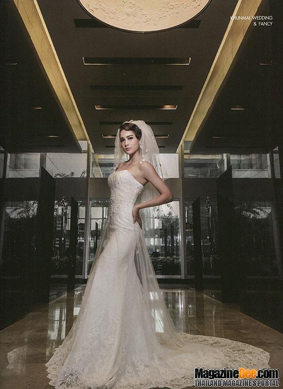 เซฟฟานี่ อาวะนิค ดาวรุ่ง7สี นิตยสาร WEDDING CREATION+HONEYMOON vol. 6 no. 20 April 2015