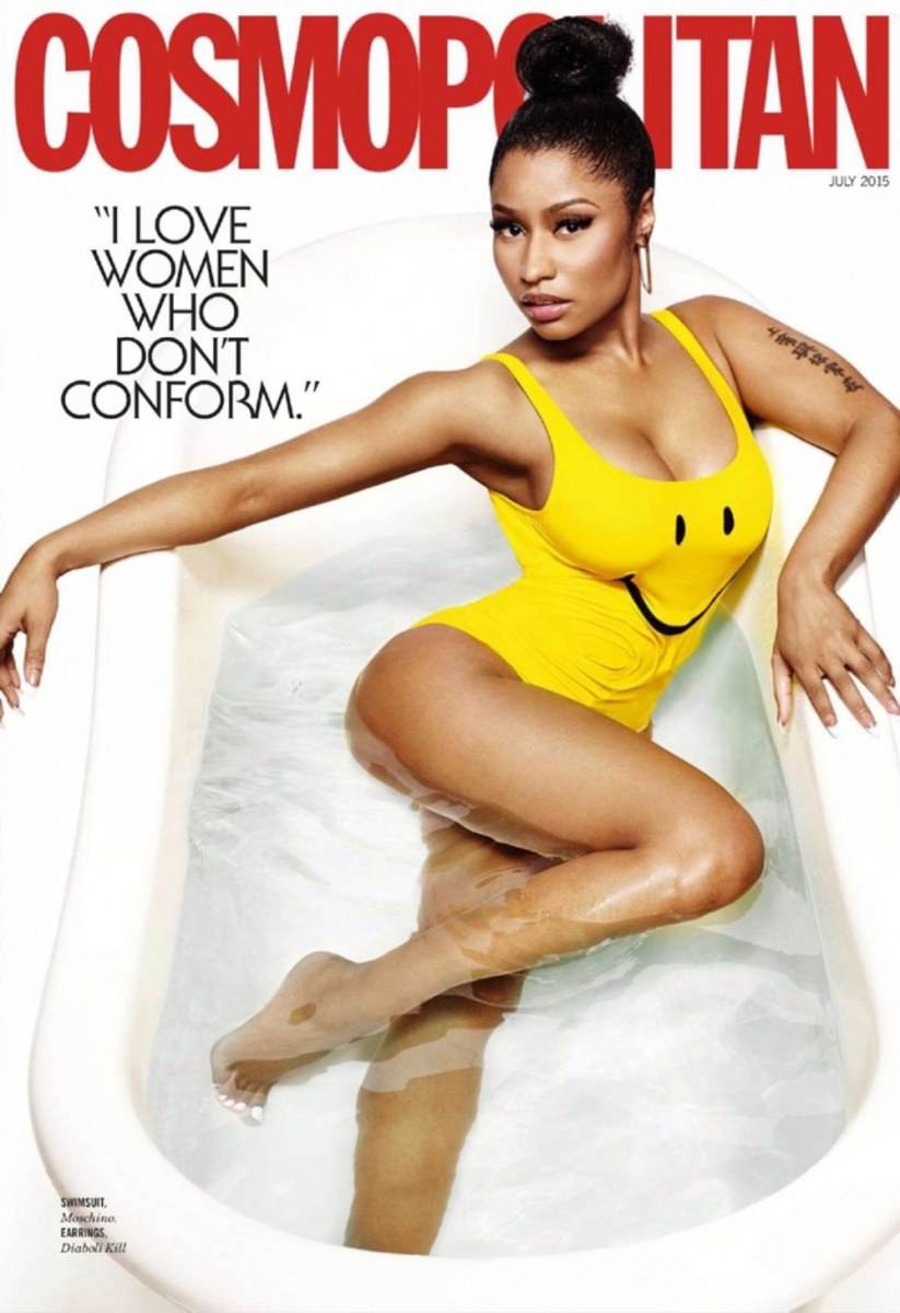 Nicki Minaj @ Cosmopolitan US July 2015